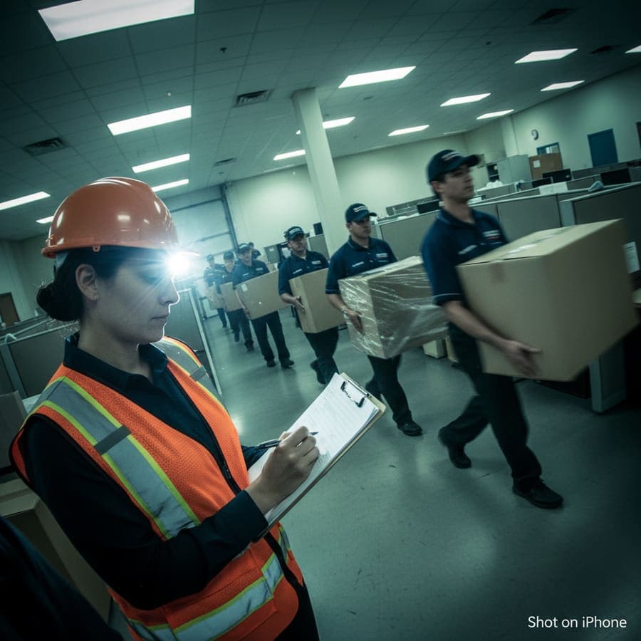 Deep clean first-visit in newly moved-in condo